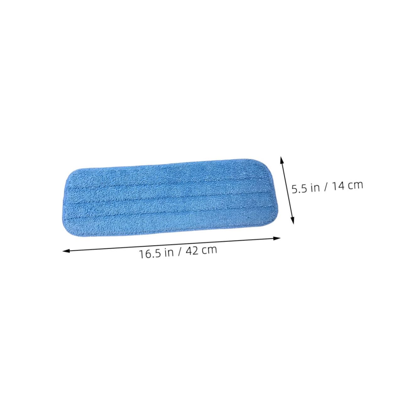 10 Piezas Almohadillas de Microfibra para Mopa Lavables Reutilizables Recambios para Trapeadores de Limpieza Húmedo Compatibles con de Baldosa y Laminados