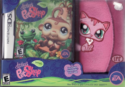 Littlest Pet Shop Jungle for Nintendo DS LIMITED EDITION Set Includes: Game & Fuzzy DS Case image 2
