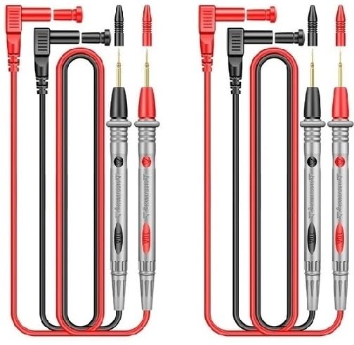 See full amazon price history chart for HTC-Universal Probe Test Leads Pin for Digital Multimeter Needle Tip Meter Multi Meter Tester Lead Probe Wire Pen Cable 1000V 10A 20A (Pack Of 2) HTC-Universal Probe Test Leads Pin for Digital Multimeter Needle Tip Meter Multi Meter Tester Lead Probe Wire Pen Cable 1000V 10A 20A (Pack Of 2) (B0CR4VSXXZ) Amazon Price History, Amazon Price Tracker