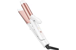 Ikonic Curling Iron and Flat Iron in One with Travel Case