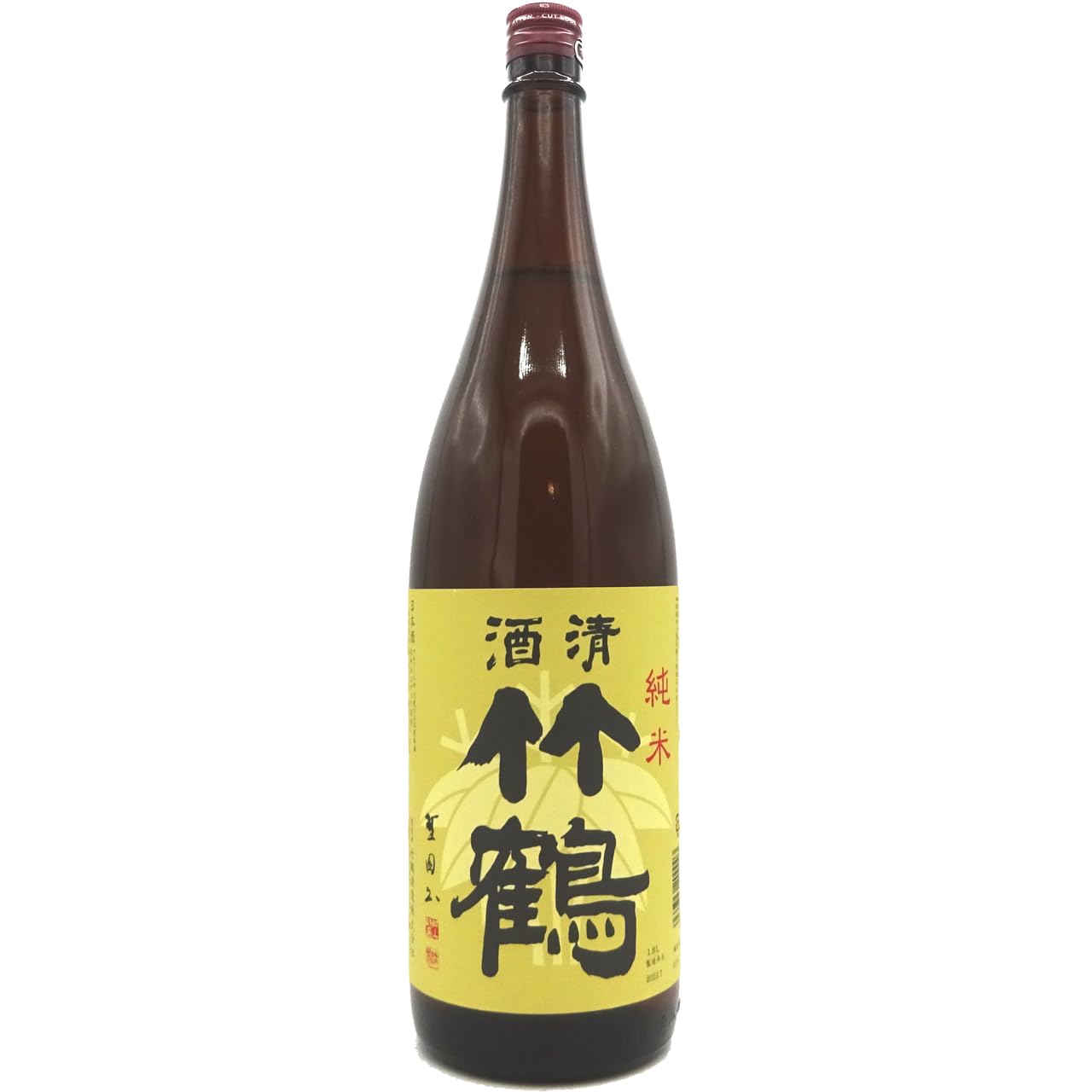 Amazon.co.jp: 清酒竹鶴 せいしゅたけつる 純米 1800ml 広島県