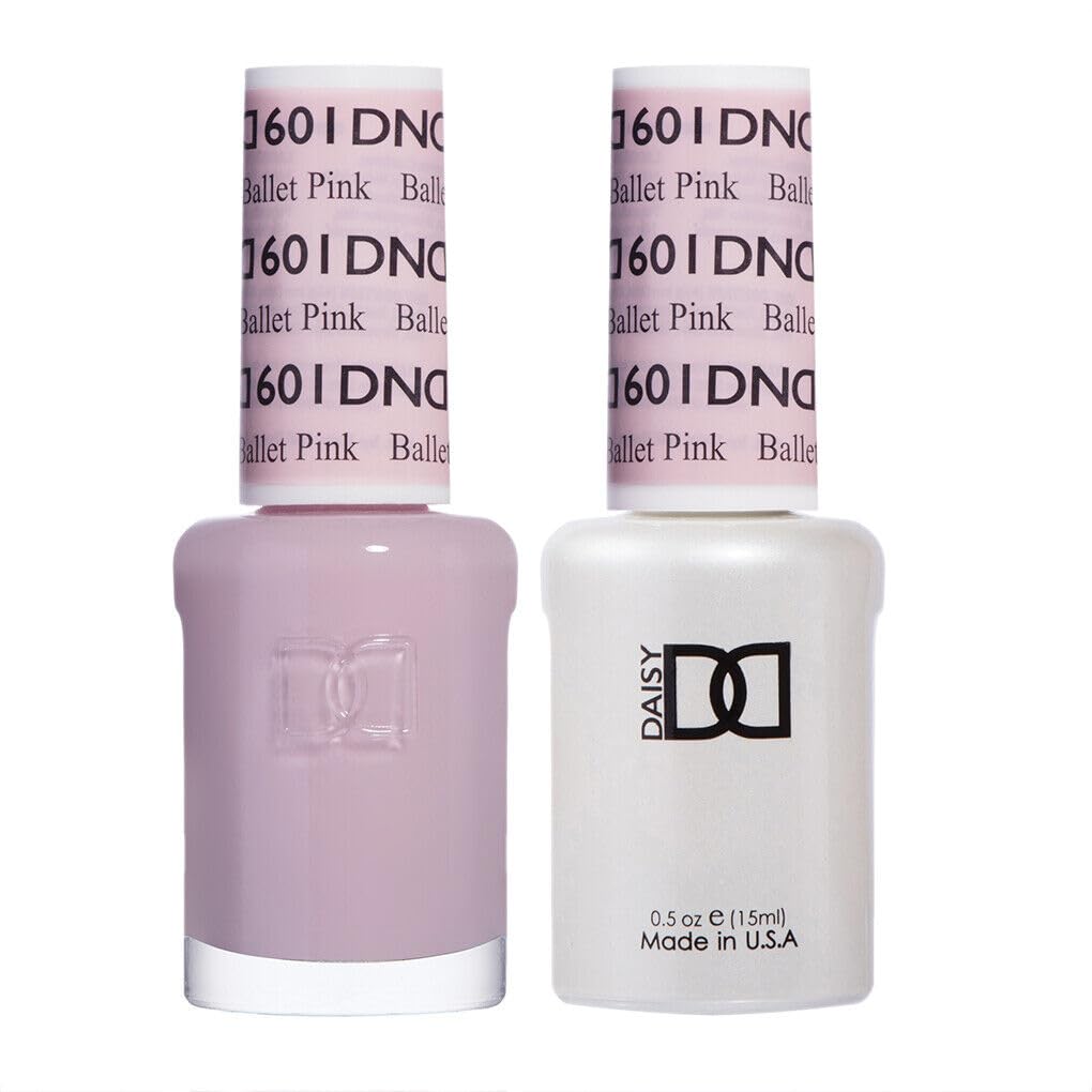 DND GEL POLISH AND NAIL POLISH DUO SET (DND 601 BALLER PINK)