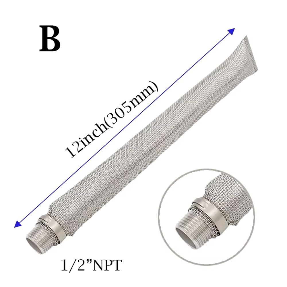 304 Stainless Steel Screen W/1/2