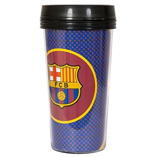 Image of Barcelona Official Travel Mug - Multi-Colour by Barcelona F.C.