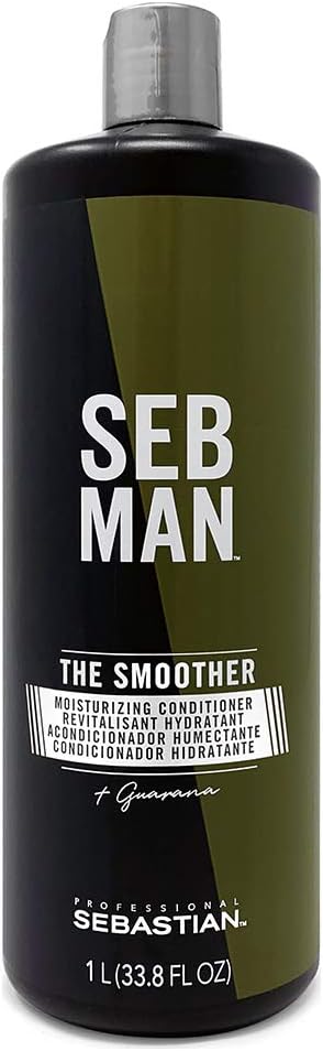 SEB MAN The Smoother, Men's Hair Conditioner, 33.8 Ounce.
