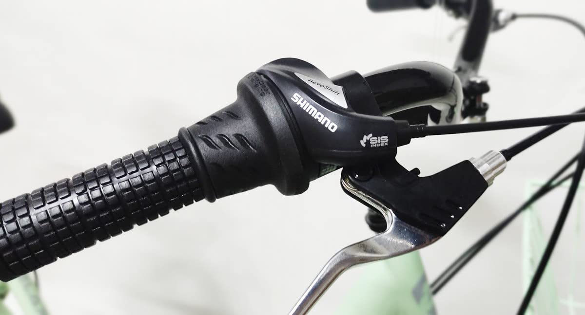 CLOOT Bicicletta da passeggiata urbana Relx 26" con cestino portapacchi cambio 6 velocità telaio basso comodo stile classico comfort quotidiano uso città leggero accesso facile design elegante uomo