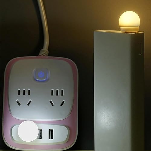 Miniatura 6 de Mini USB Luz de Noche Luz de Lectura LED Protección de los Ojos Computadora Portátil Lámpara Móvil Lámpara de Lectura de Energía