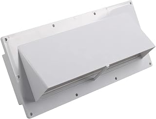 Ventilación lateral de campana extractora for caravana, autocaravana, remolque, color blanco,Mantiene la RV fresca