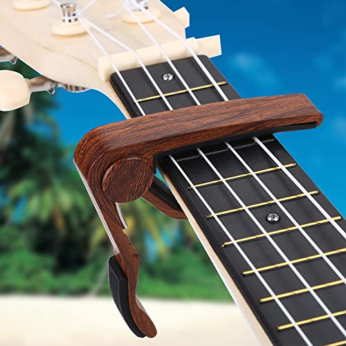 Fafeims Changement Rapide de Guitare Capo en Alliage d’aluminium Ukulele Capo Guitar Instruments Accessoires pour… - Les Beatles, Paul McCartney, John Lennon, RIngo Starr, George Harrison Fafeims Changement Rapide de Guitare Capo en Alliage d'aluminium Ukulele Capo Guitar Instruments Accessoires pour… – Image 4