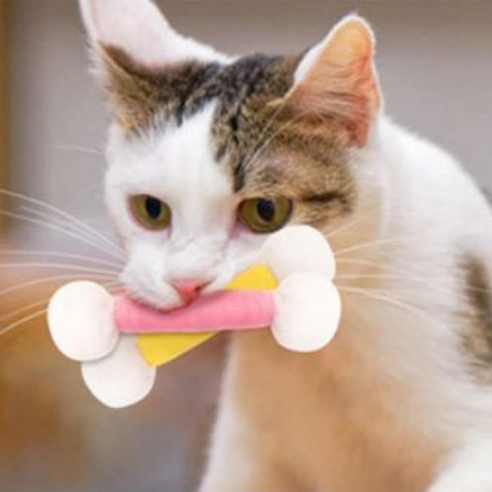 Qtip Spielzeug, Riesige Tupfer Katzenminze Spielzeug Set 6 Weiche
