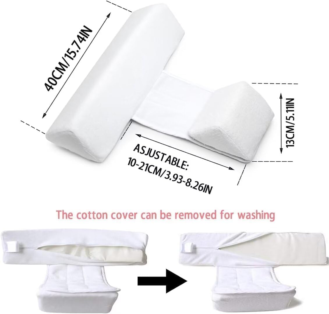 Baby Side Sleeper Weddge Adjustable Soft and Breathable Pillow - Image 4