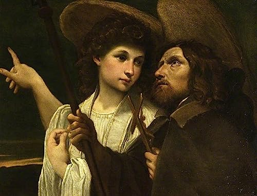 Prints toile Saint Roch Annibale Carracci pour habiller un grand mur vide