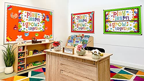 Sproutbrite Classroom Decorations - Banner and Poster for Teachers - Bulletin Board and Wall Decor for Pre School, Elementary and Middle School (Multicolor)