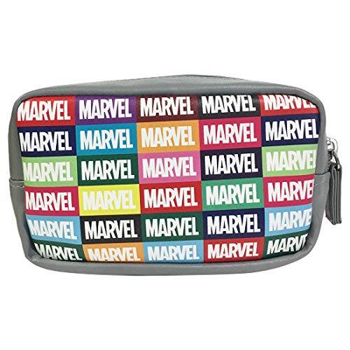 マーベル ミニ スクエアーポーチ MARVEL ロゴ カラフル SPAP979