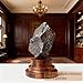 Rocks and mineralsNatural Iron nickelMeteoriteSpace Rock Fragment raw meteoritelodestoneDesktop Ornament for Meteorite Appreciation and Collection (Small)