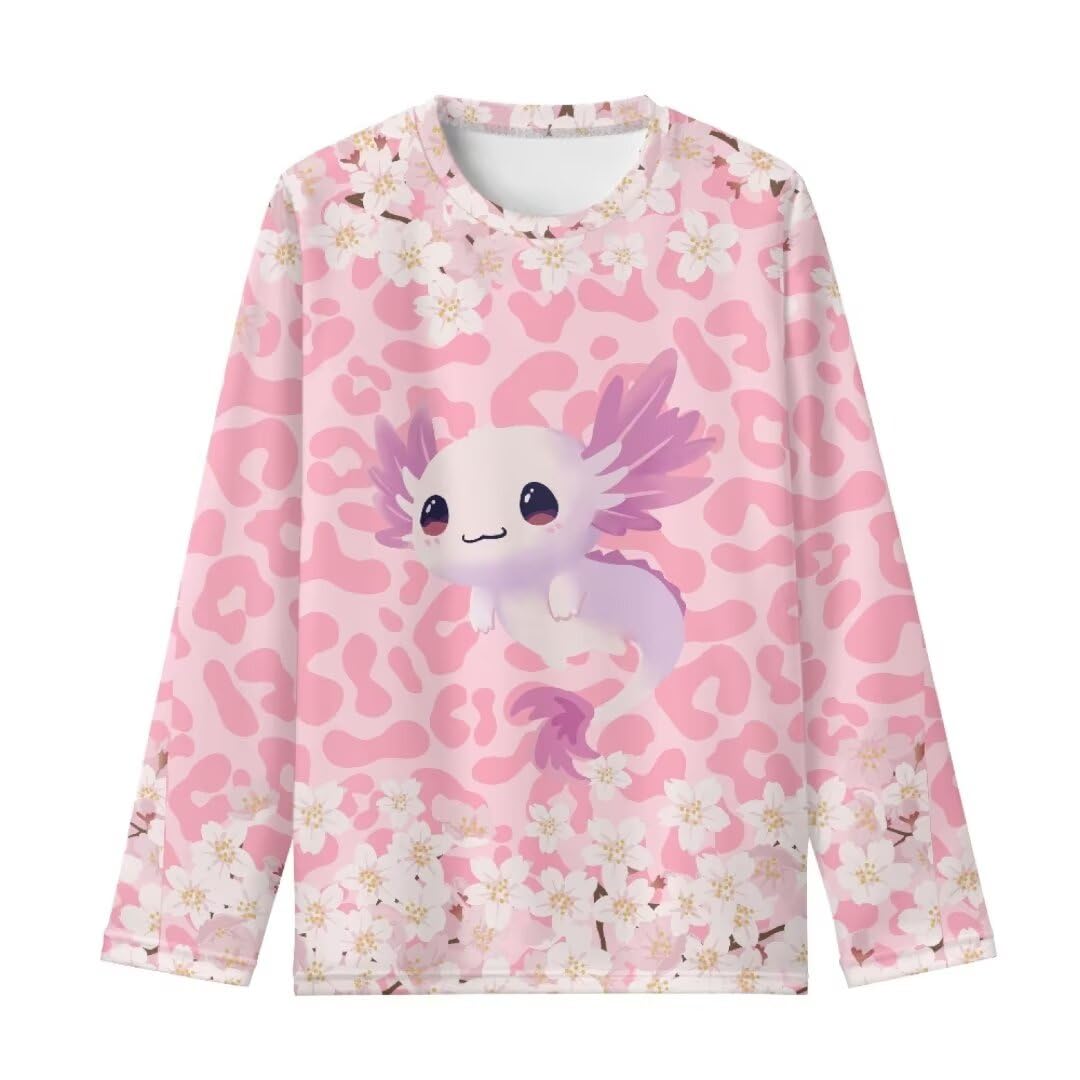 Long Sleeve Shirts for Girls Winter Tops 3-16t Cartoon T Shirts for Fall Clothes