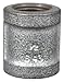Anvil Coupling Galvanized, Malleable 1 "