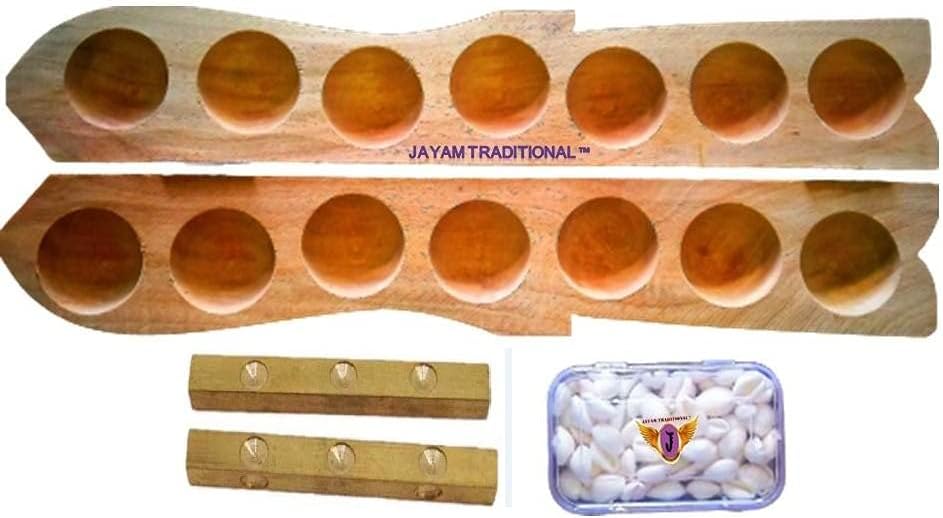 Fish Pallankuzhi Yellow with Shells and Box / Rec Dayakattai / Pachikalu Pasa