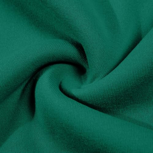 Boys Hoodies 2 Piece Outfit Fall Workout Long Sleeve Oversized Preppy Pullover Tops Sweatpants Set (Green, 18-24 Months)2