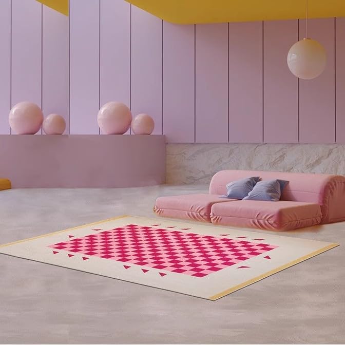 Tapis antidérapant à poils courts 80 x 200 cm pour une sécurité optimale