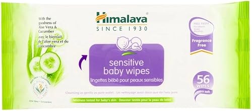 Himalaya Sensitive Baby Wipes 56-Piece Set