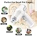 Lyrzzey Guinea Pig Poop Spot Vacuum – Mini Cordless Assistant for Daily Cage Corner Cleanup of Guinea Pig, Rabbit, Hamster, Chinchilla, Reptile, Bird & Small Animals – White