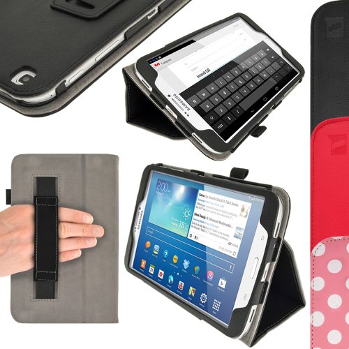 igadgitz U2542 PU Leather Case Cover Compatible with Samsung Galaxy Tab 3 8.0