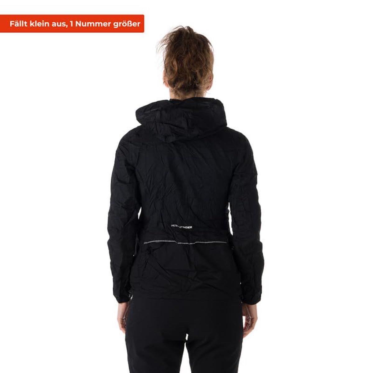 NORTHFINDER Ultraleichte Regenjacke Damen Wasserdicht Atmungsaktiv | Fahrrad Regenjacke Damen Laufjacke Ultraleicht | Windjacke Regenjacke Zusammenfaltbar | Packable Regenjacke Rain Jacket
