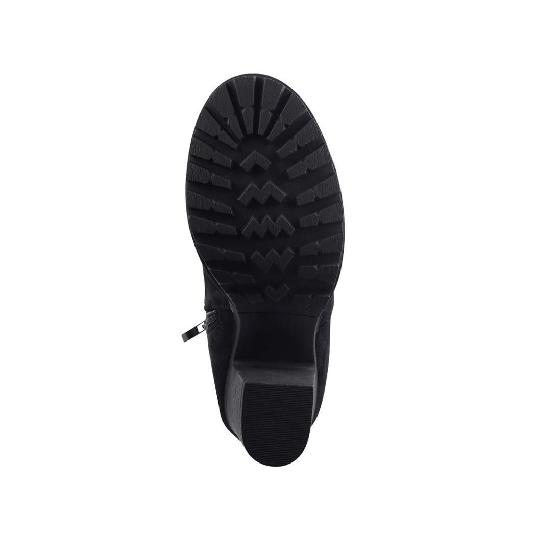Elara Bottes Femme à Talons Hauts Chunkyrayan