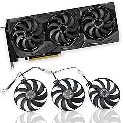 Dotodo T129215SU GPU Card Cooler Fans Para ASUS ROG STRIX-GeForce RTX 2070 2080 SUPER Ti GAMING RTX2080 RTX2080Ti Ventilador ABC)