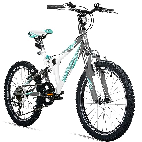 Bergsteiger Montreal 20, 24 Zoll Kinderfahrrad, geeignet für 6,7, 8, 9,...