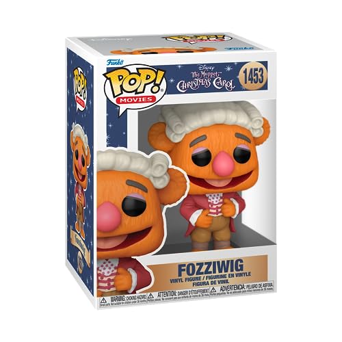 Funko Pop! Disney: The Muppet Christmas Carol - Fozzie Bear - Fozziwig - The Muppets - Figura de Vinilo Coleccionable - Idea de Regalo- Mercancia Oficial - Juguetes para Niños y Adultos - Movies Fans