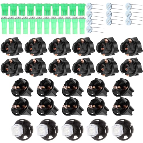 LBRST 10 x T10 6-3020-SMD Green 168 Instrument Lights 10 x T10 168 184 192 Twist Lock Socket 12 x T5 1-5050-SMD Green 74 73 2721 Instrument Lights 12 x T5 74 73 2721 Twist Lock Socket
