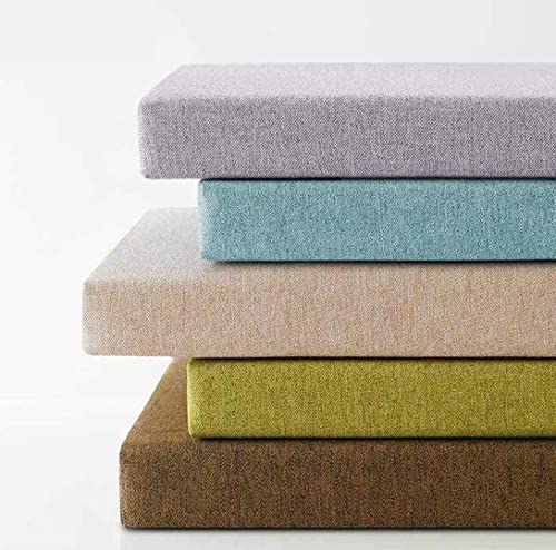 GGoty Cojín de banco de jardín de 2 plazas/3 plazas para comedor y jardín, cojín grueso para silla de banco para columpio, patio, interior y exterior (100 x 30 x 2 cm, beige)