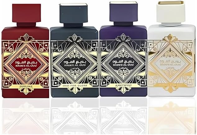 Badee Al Oud Eau De Parfum Spray - Luxury Arabian Fragrance Long Lasting Perfume for Women and Men - Sublime Unisex Oud Eau De Parfum 100ml