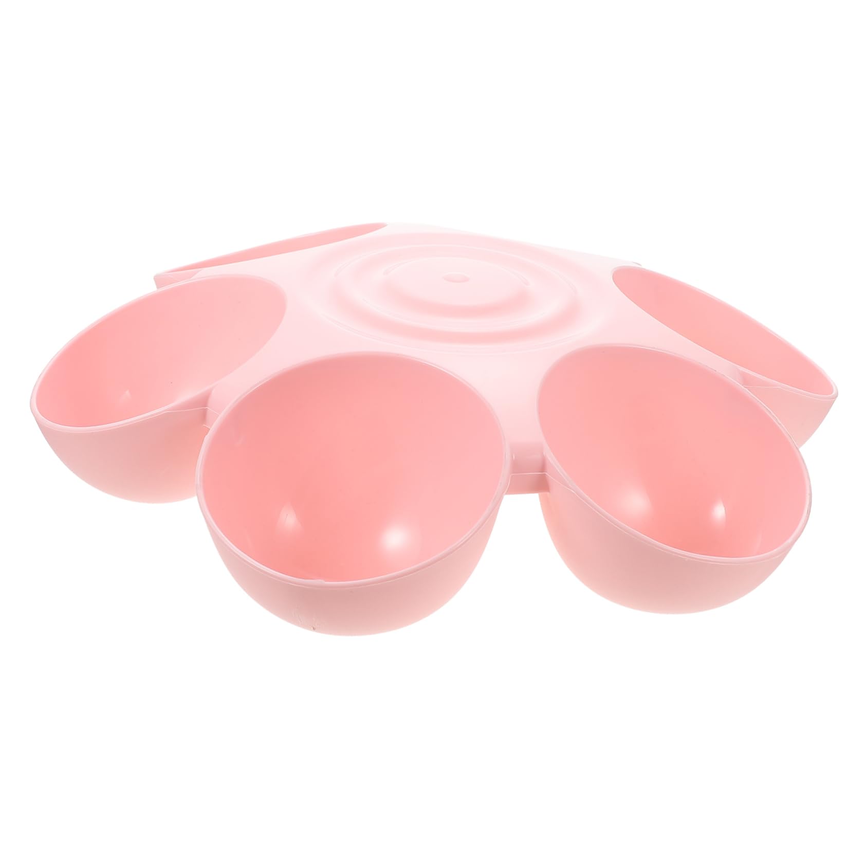 VICASKY Multipurpose Pet Food Bowl Cat Feeding Plate Dog Treat Dispenser Smooth Surface for Easy Cleaning Unique Flower Design Comfortable Mealtime