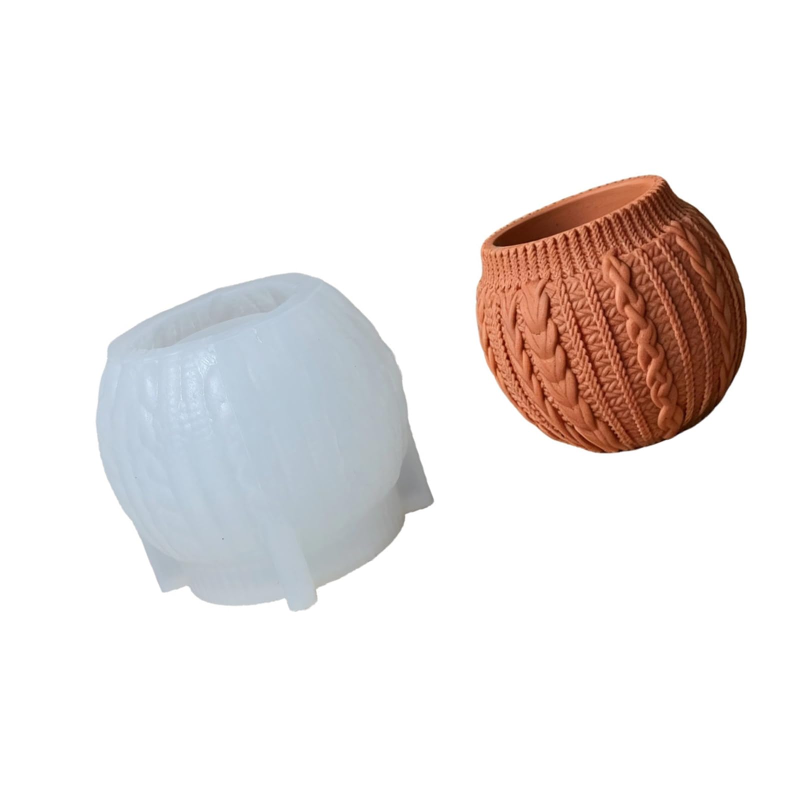 BWANGIAO Multipurpose Sturdy Silicone Cylinder Candle Holder Mould Set Portable for Resin Plaster Craft Supplies Assorted Sizes