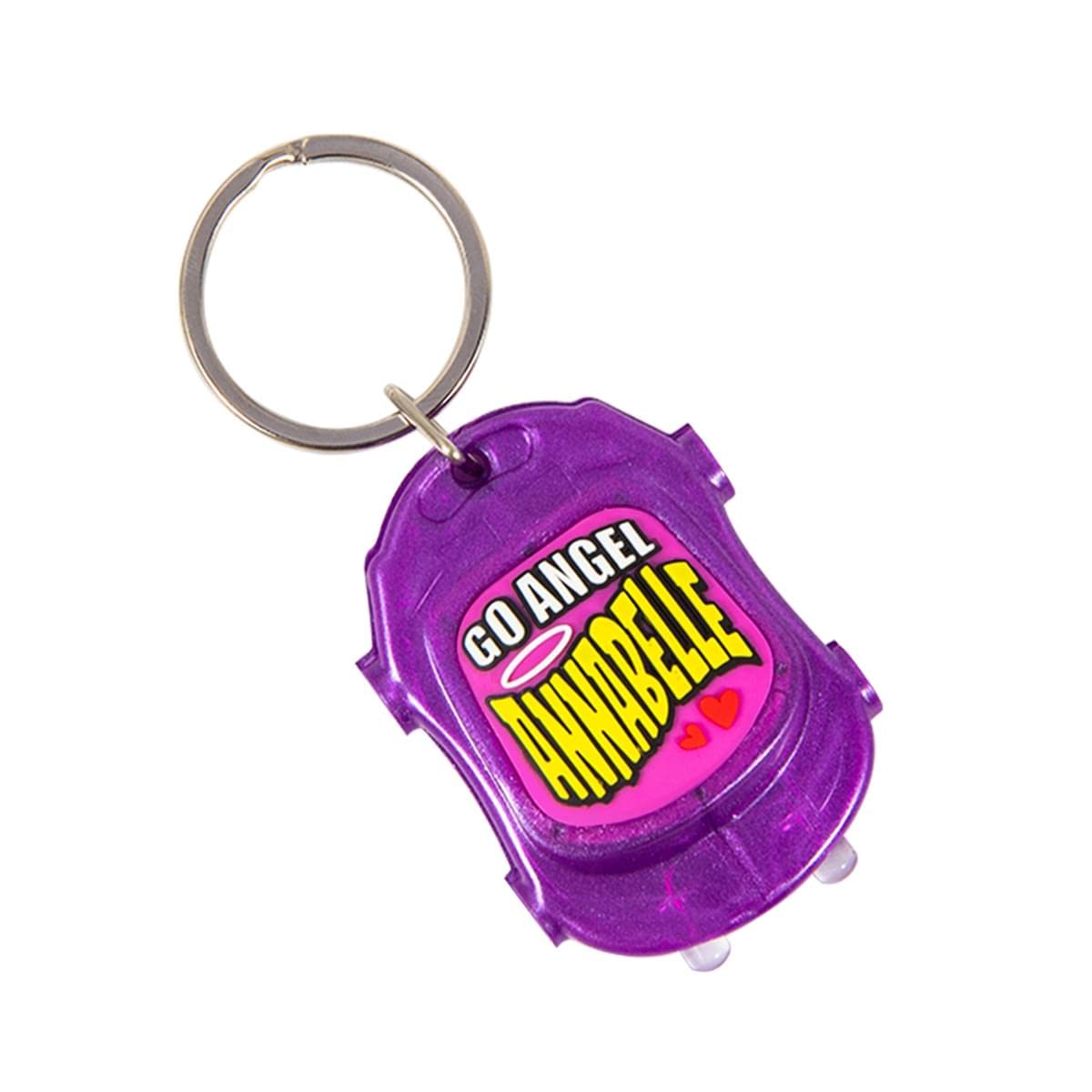 History & Heraldry Personalised Keyring Twin Turbo Torch (Annabelle)