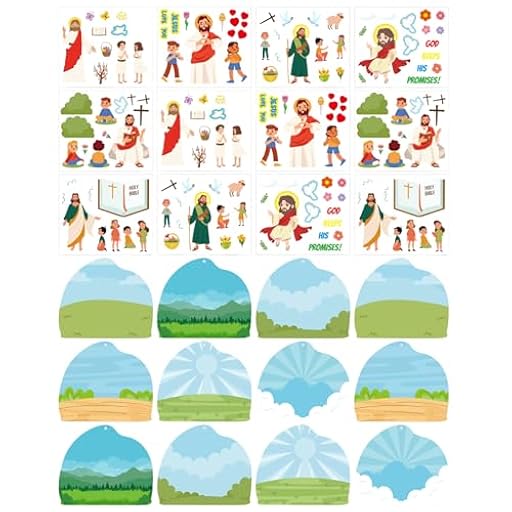 Jesús Resurrection Scene Craft - Biblical Holiday Art Kit, Creative Bible School Decor | Semana Santa Tumbs Escena Stickers, Ornamento de oficina religioso para, regalo de la escuela dominical para | Ya disponible en tu tienda friki favorita! En mundofriki.es! Jesús Resurrection Scene Craft - Biblical Holiday Art Kit, Creative Bible School Decor | Semana Santa Tumbs Escena Stickers, Ornamento de oficina religioso para, regalo de la escuela dominical para | Ya disponible en tu tienda friki favorita! En mundofriki.es!