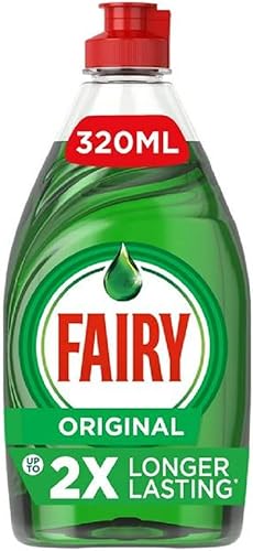 Fairy Original Washing Up Liquid Green with LiftAction, 320 ml