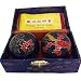 Baoding Balls Chinese health Massage Exercise Stress Balls - Blue Dragon #2