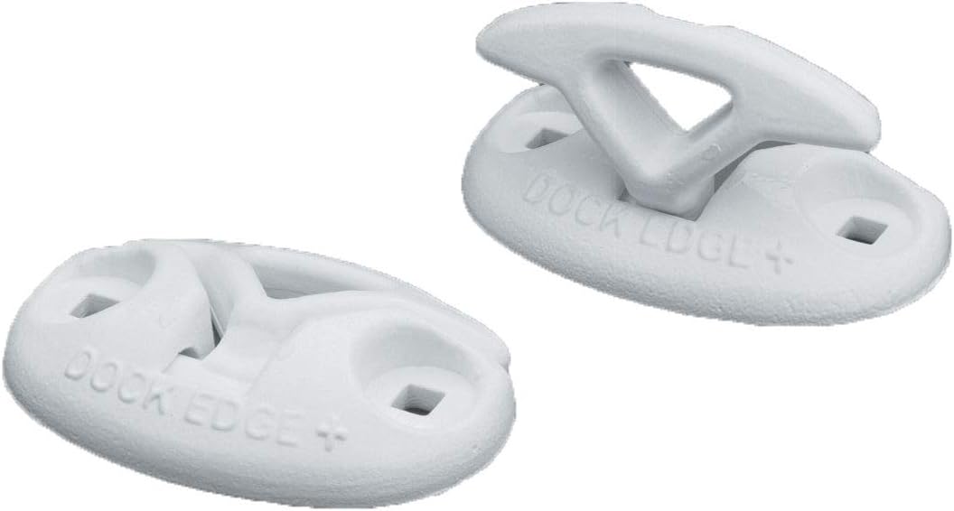 Dock Edge Aluminum Flip Up Ring Dock Cleat, 3-Inch