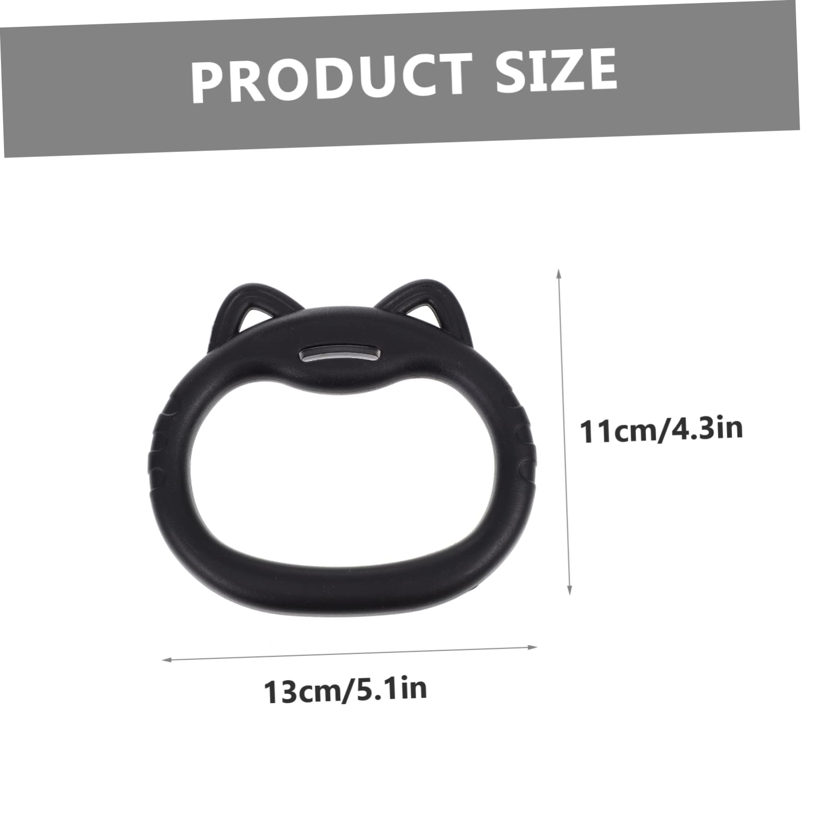 Toddmomy Fitness Ring Strap Gym Rings for Boys and Girls Exercise Resistance Band Handles