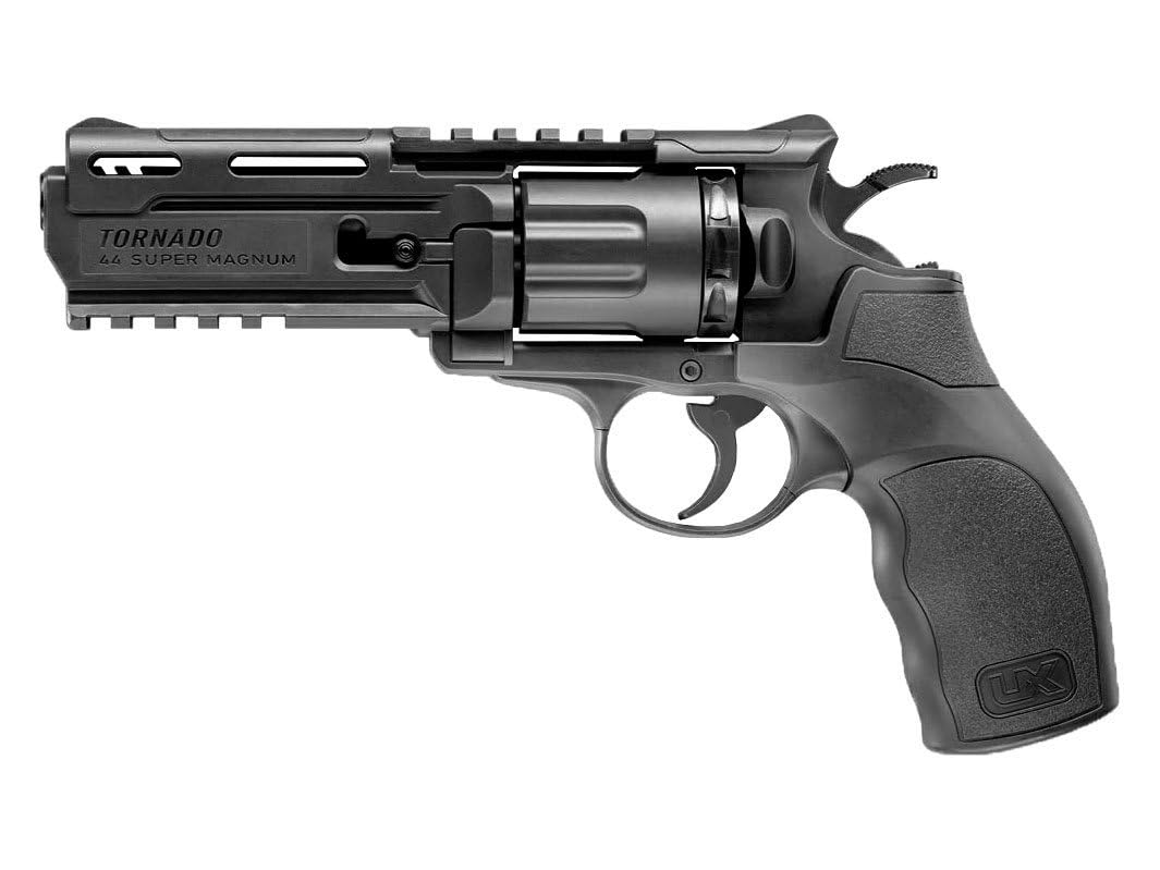 Revólver Umarex UX Tornado CO2 (4,5mm) | Pistola de Aire comprimido (balines de acero). Arma de Co2. Calibre 4,5mm
