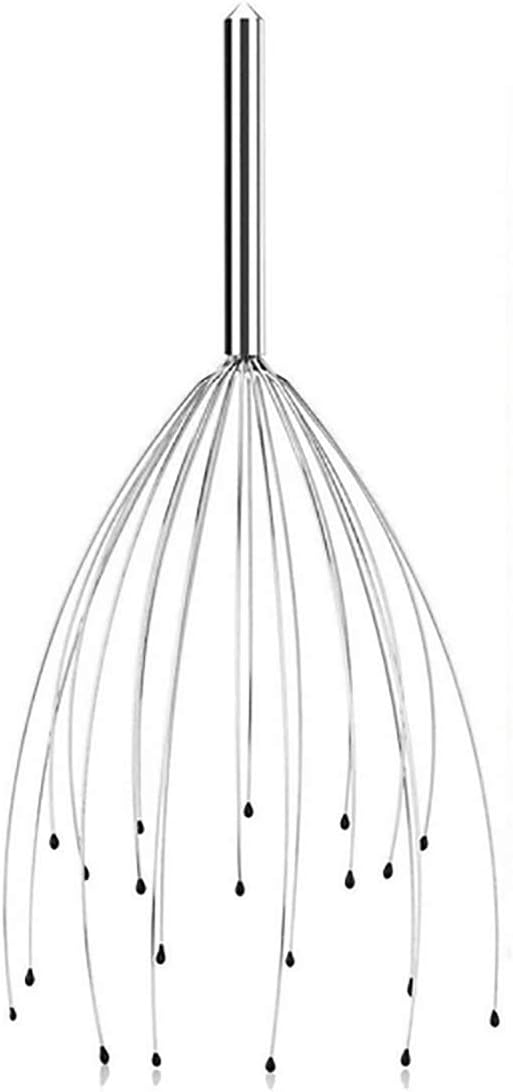 Archen Head Massager, Scalp Massage Scratcher, 20 Elastic Metal Fingers