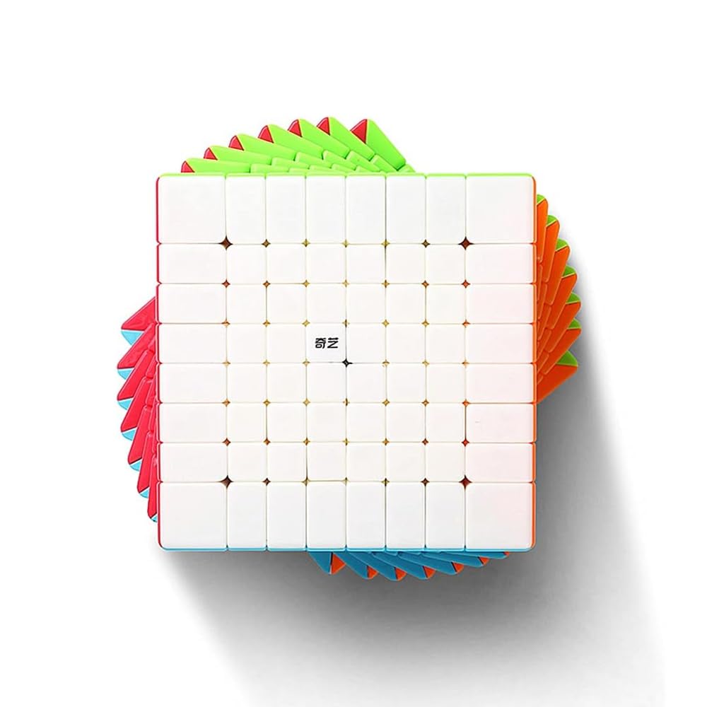 XMDCuber QY Toys Stickerless Speed Cube 8 x 8, Magic Cube 8x8 Puzzle 70 mm, Difficult Challenge, prezent urodzinowy na Boże Narodzenie