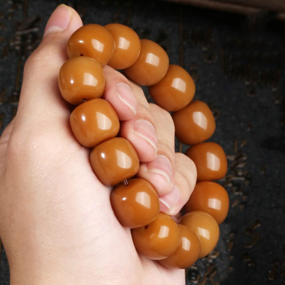 Bracciale con Perline di radice Bodhi