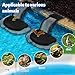 Ausstiegshilfe Pool für Tiere, dellyy Pool Ausstiegshilfe Tiere, Schwimmende Rampe Rettungen, Tierrampe Kleintier Swimming Fluchtrampe (Black,2 Stück)