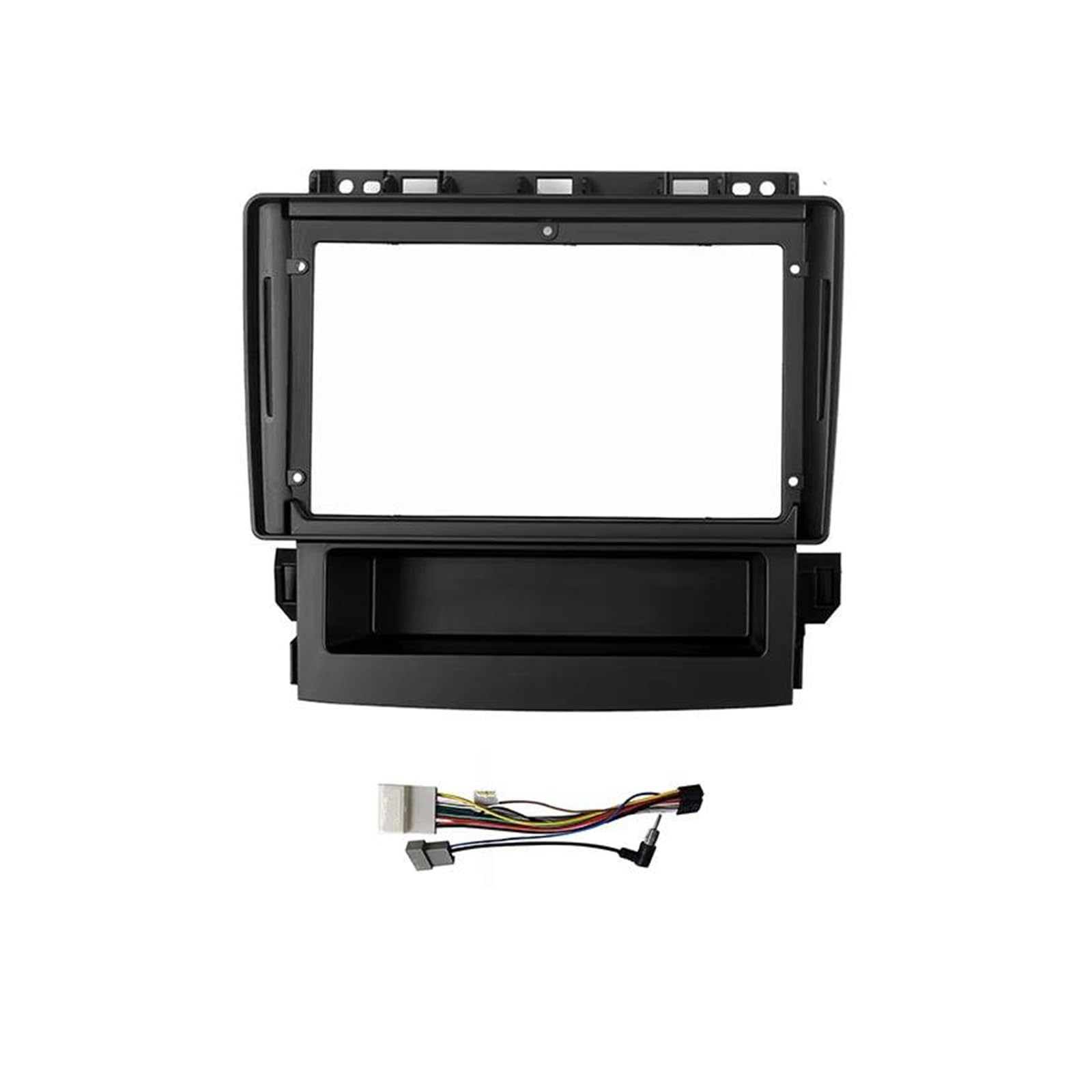 Kit Cablaggio Pannello Montaggio Radio Audio Cruscotto Adattatore Cornice Fascia Da 9 Pollici Per Forester 5 Per Impreza 2018-2023 Pannello controllo(Filo del telaio)