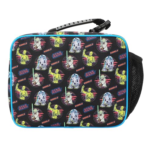 Image of Bioworld Star Wars Vintage-Inspired Characters Insulated Lunch Kit